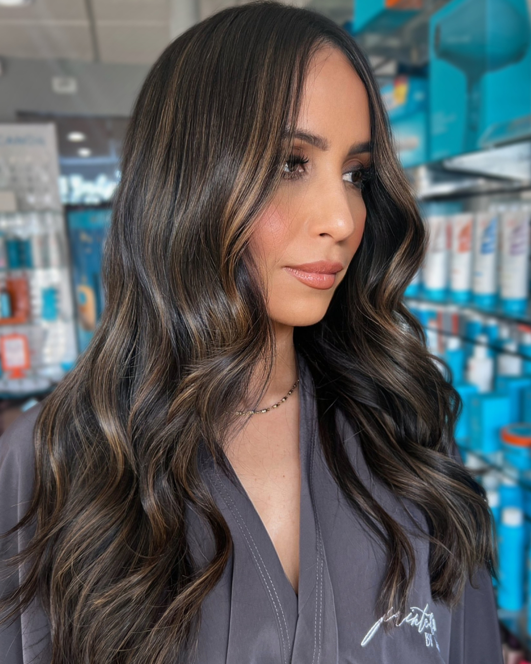 “An image showcasing my hair after using By Yadibeth hair care line: my hair color appears vibrant, healthy, and full of life.”